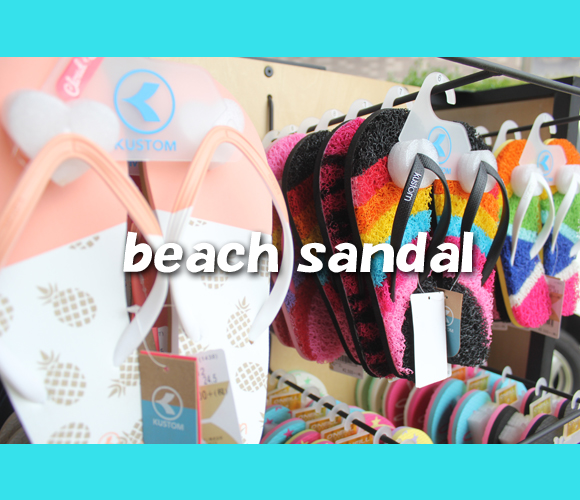 【beach sandal】～O'NEILL,KUSTOM～