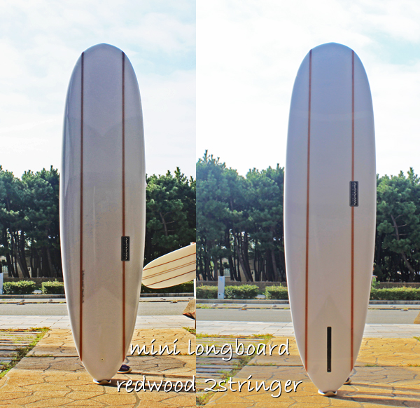 【mini longboard】２stringer redwood 7'4&quot;