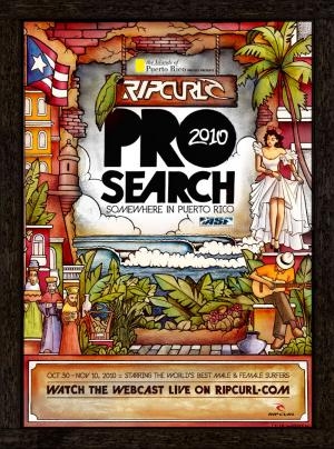 Rip Curl Pro Search 2010 は Puerto Rico に決定！