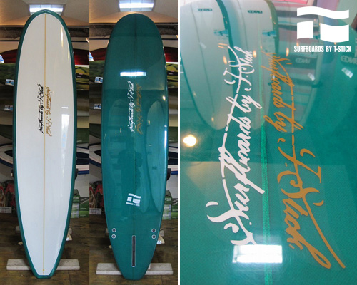 【SURFBOARDS BY T-STICK】ファン７’６”入荷しました！