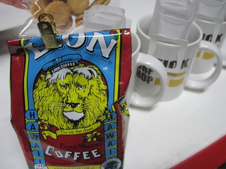 ”LION COFFEE”でブレイク中。
